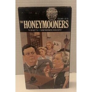 THE HONEMOONERS HONEYMOONERS HIGHLIGHTS VOLUME 1 OF 20 VHS